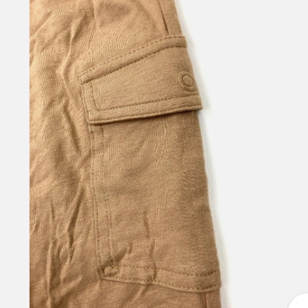 AnyBody Women's Casual Tan Joggers - Picture 4 of 7